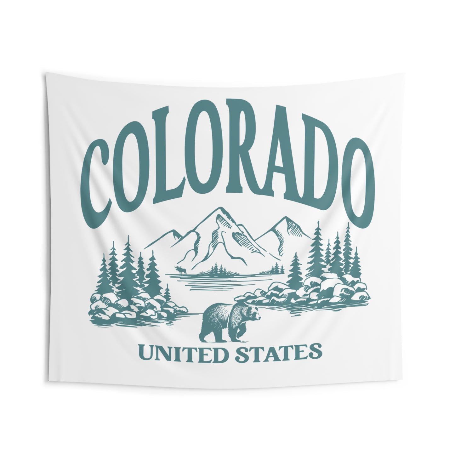 Colorado mt Indoor Wall Tapestries