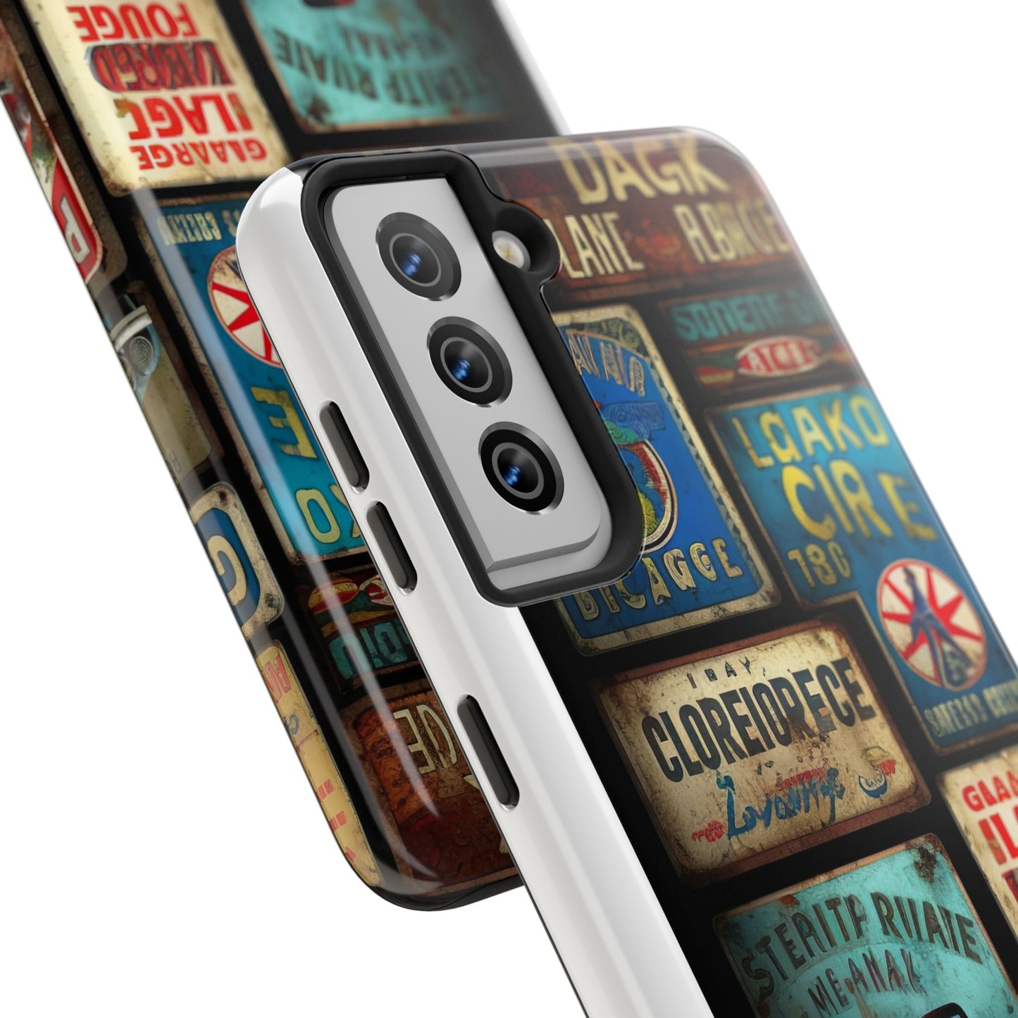 Retro car Tough Phone Cases