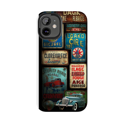 Retro car Tough Phone Cases