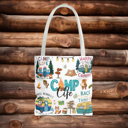 Camp life Tote Bag (AOP)