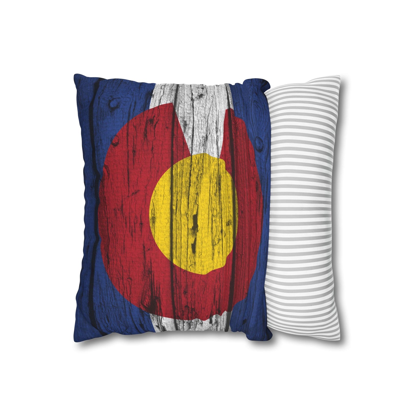 Colorado Polyester Square Pillowcase