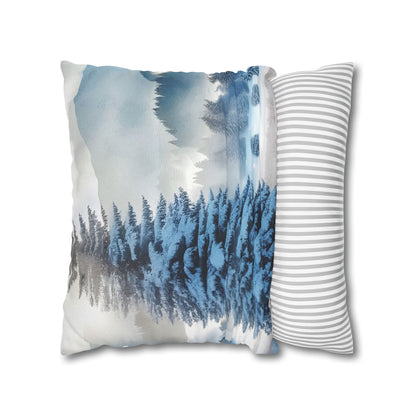 Spun Polyester Square Pillowcase