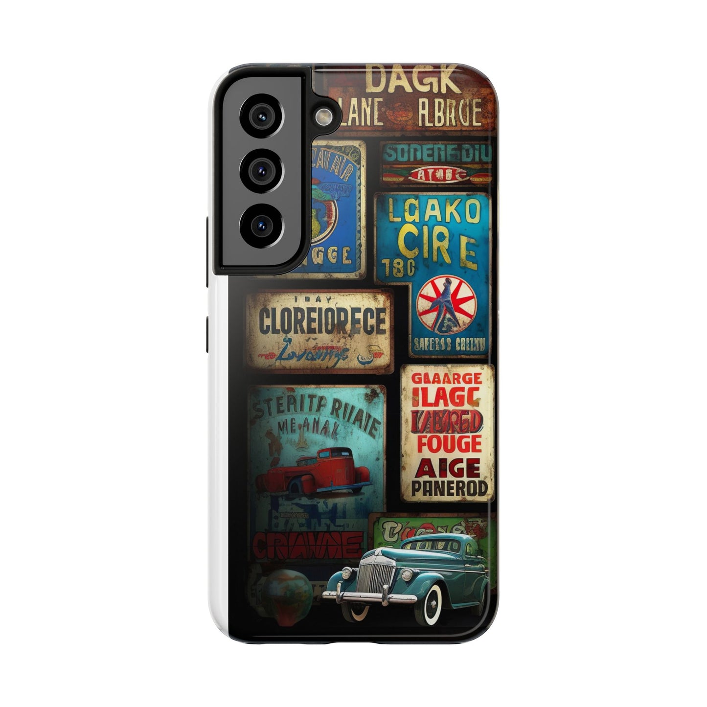 Retro car Tough Phone Cases