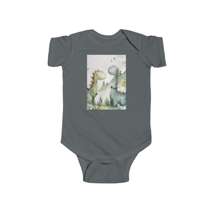 dino friends Infant Fine Jersey Bodysuit