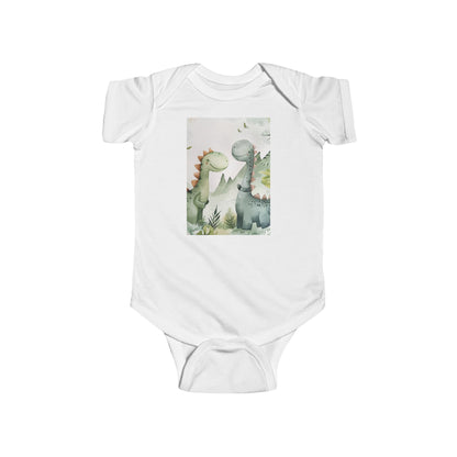 dino friends Infant Fine Jersey Bodysuit