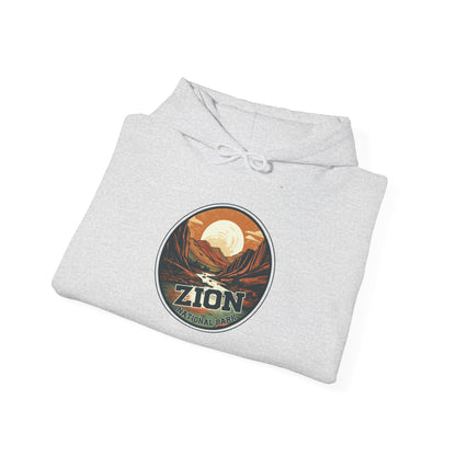 zion national park  ,Unisex Heavy Blend™ Hooded Sweatshirt