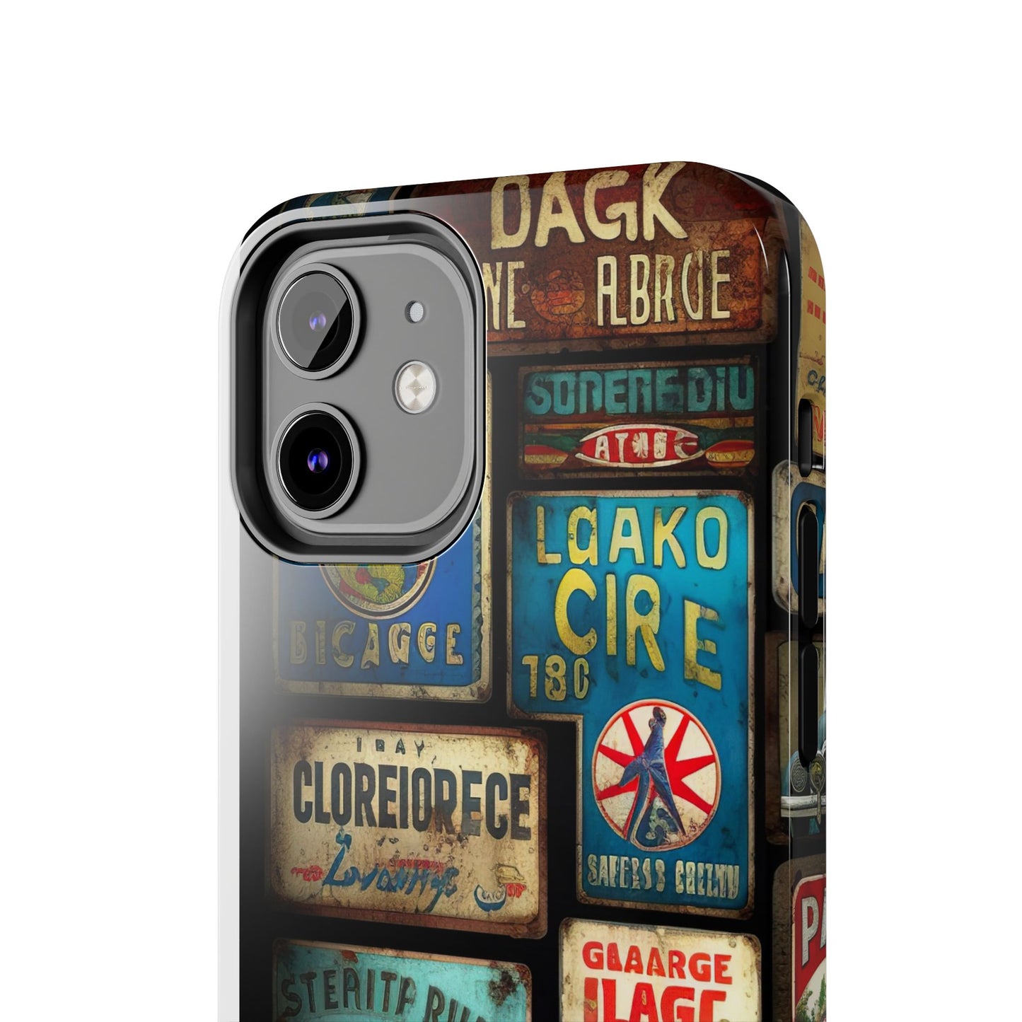 Retro car Tough Phone Cases