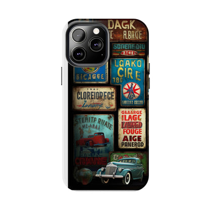 Retro car Tough Phone Cases