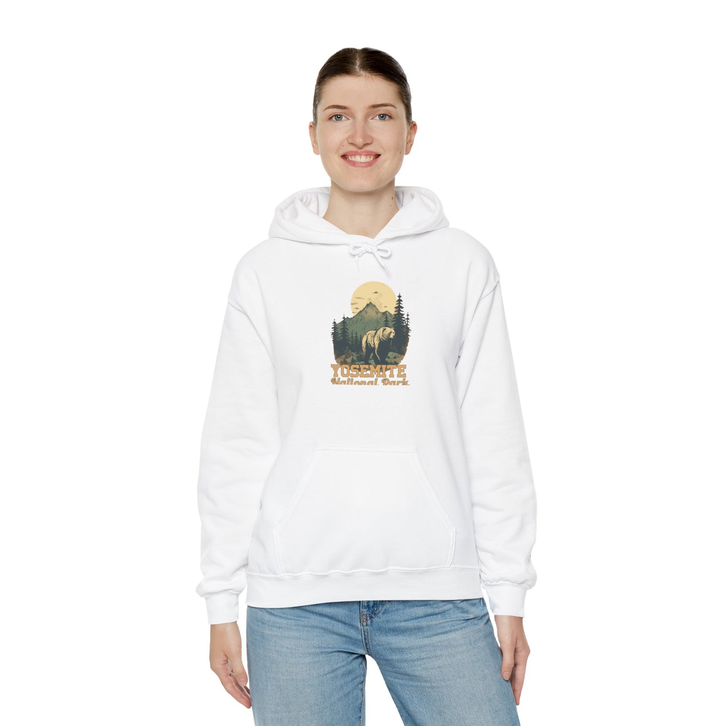 yosemite national park  ,Unisex Heavy Blend™ Hooded Sweatshirt