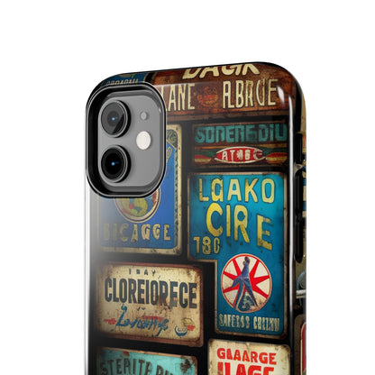 Retro car Tough Phone Cases