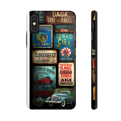 Retro car Tough Phone Cases