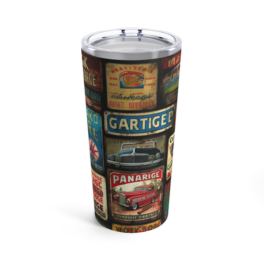 Retro car Tumbler 20oz