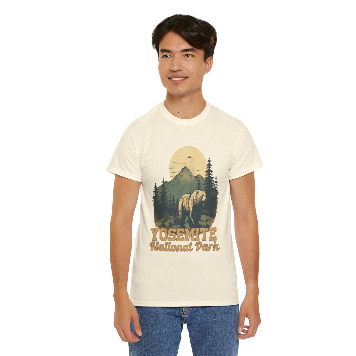 Copy of zion national park  Unisex Heavy Cotton Tee