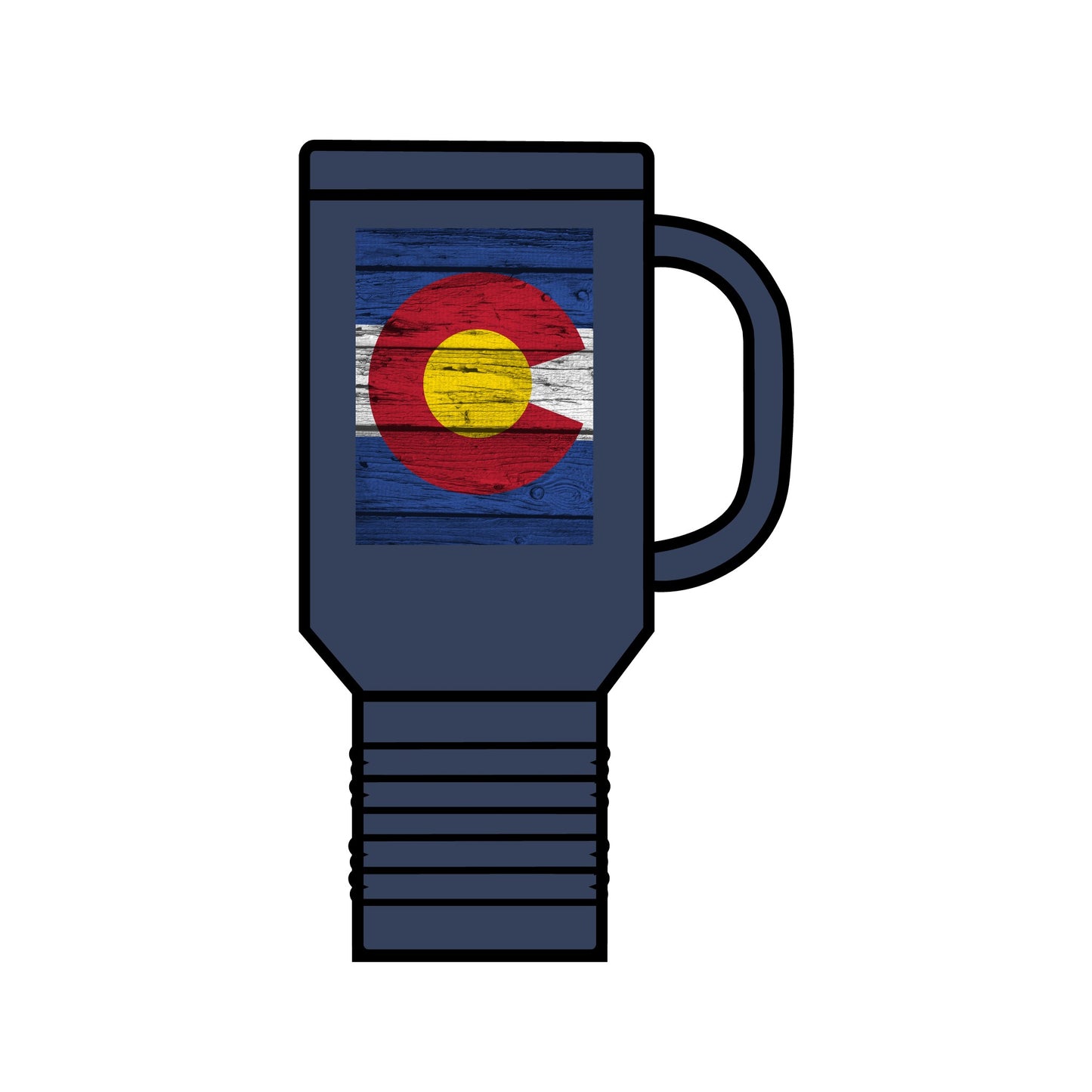 Colorado, Insulated Travel Mug, 40oz