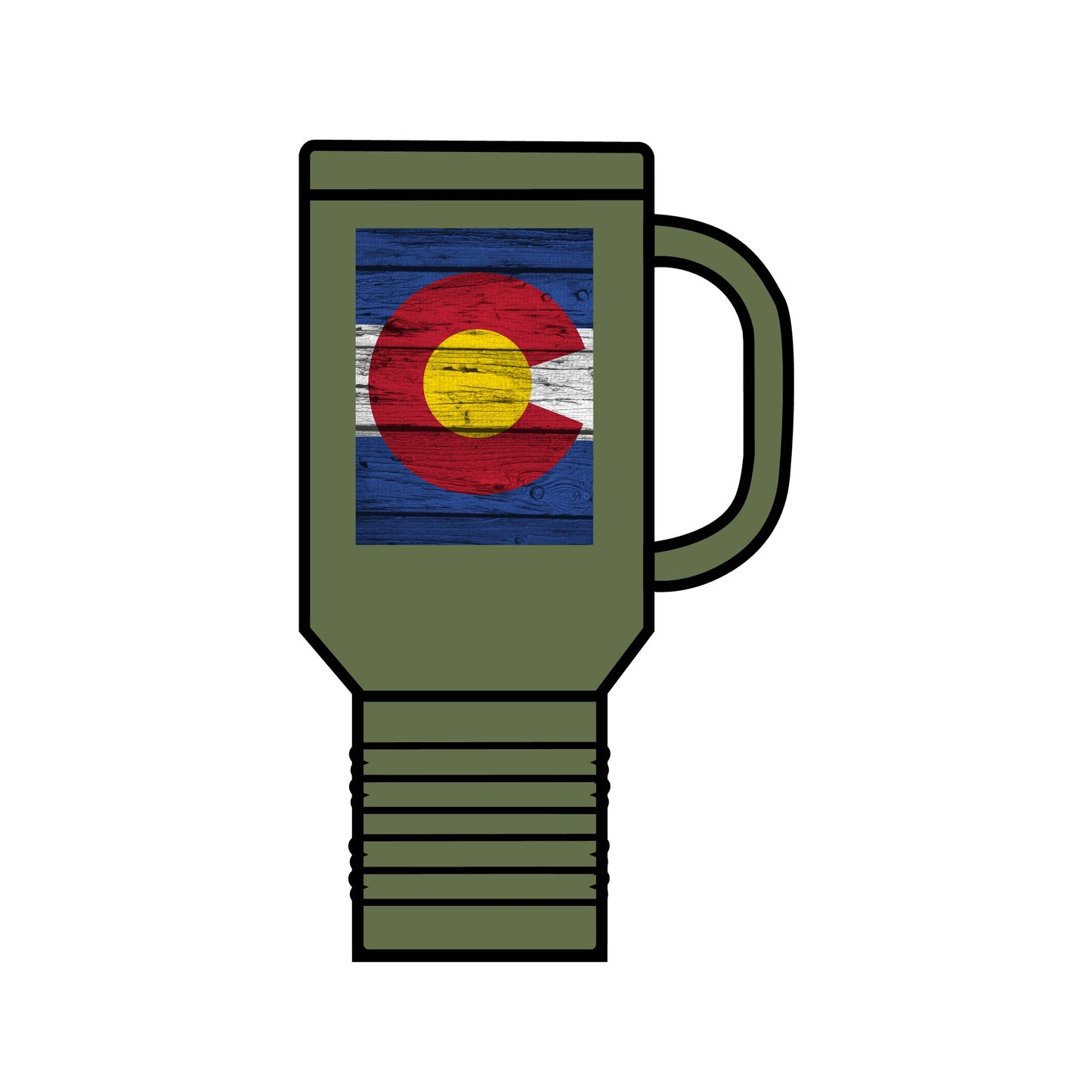 Colorado, Insulated Travel Mug, 40oz