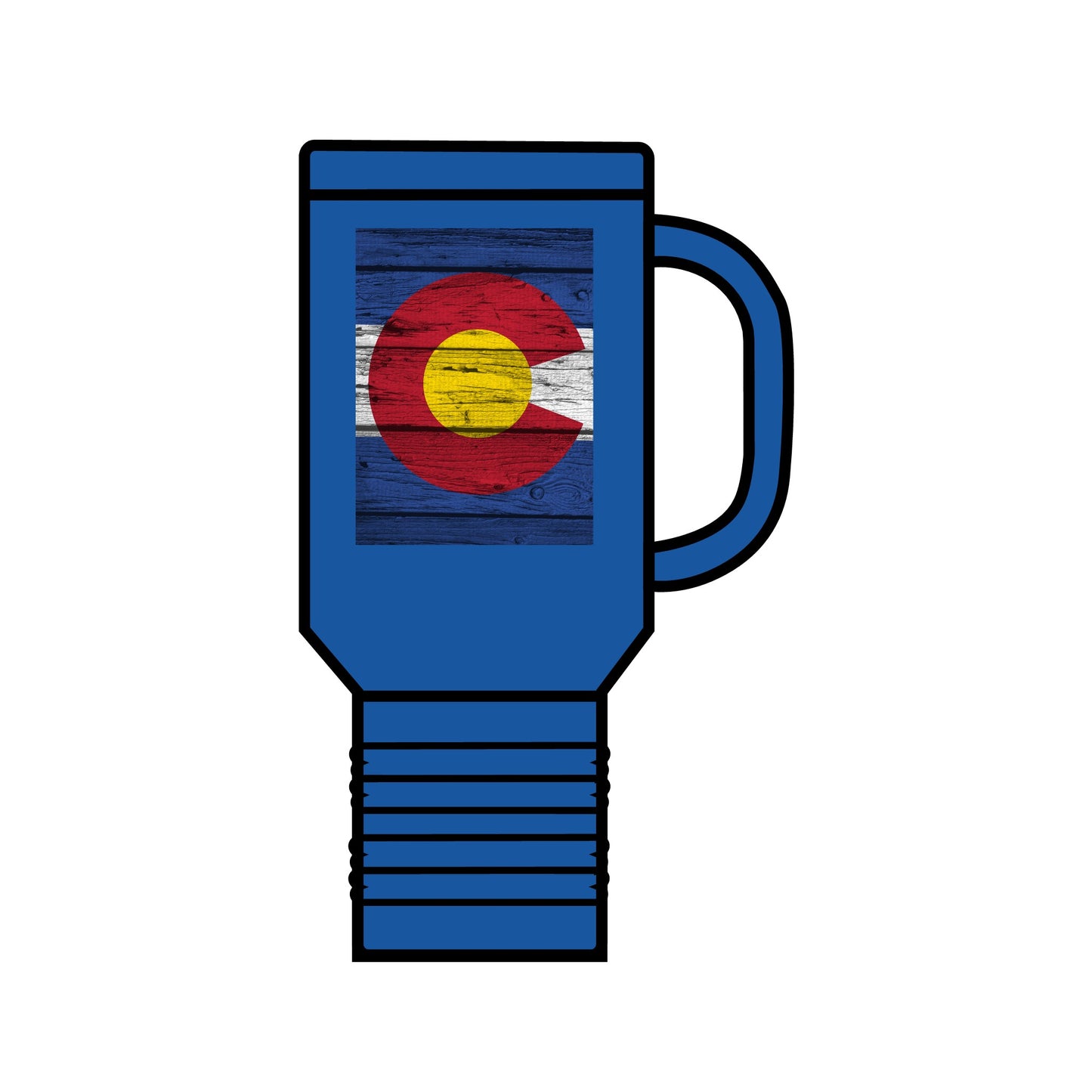 Colorado, Insulated Travel Mug, 40oz