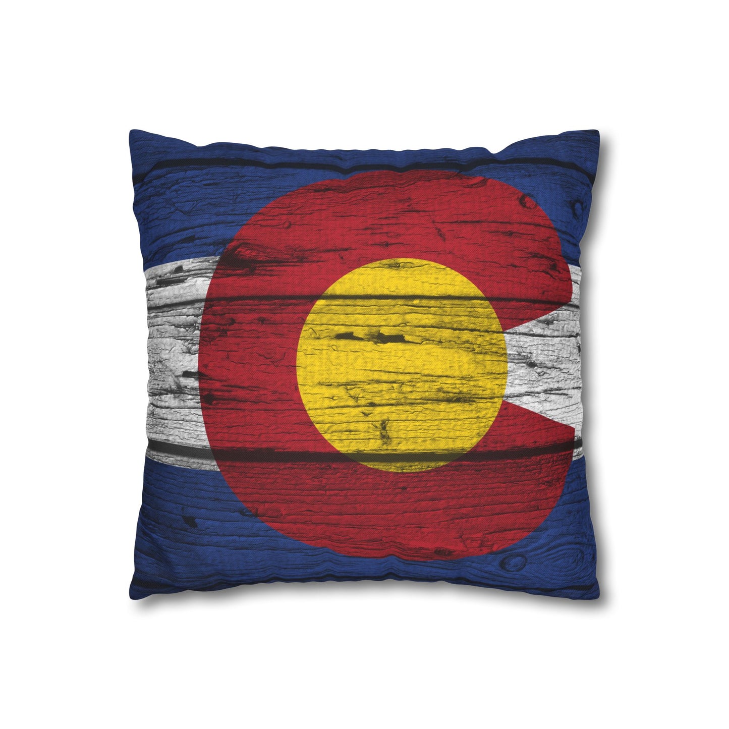 Colorado Polyester Square Pillowcase