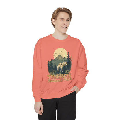 yosemite national park ,Unisex Garment-Dyed Sweatshirt