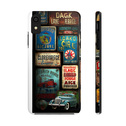 Retro car Tough Phone Cases