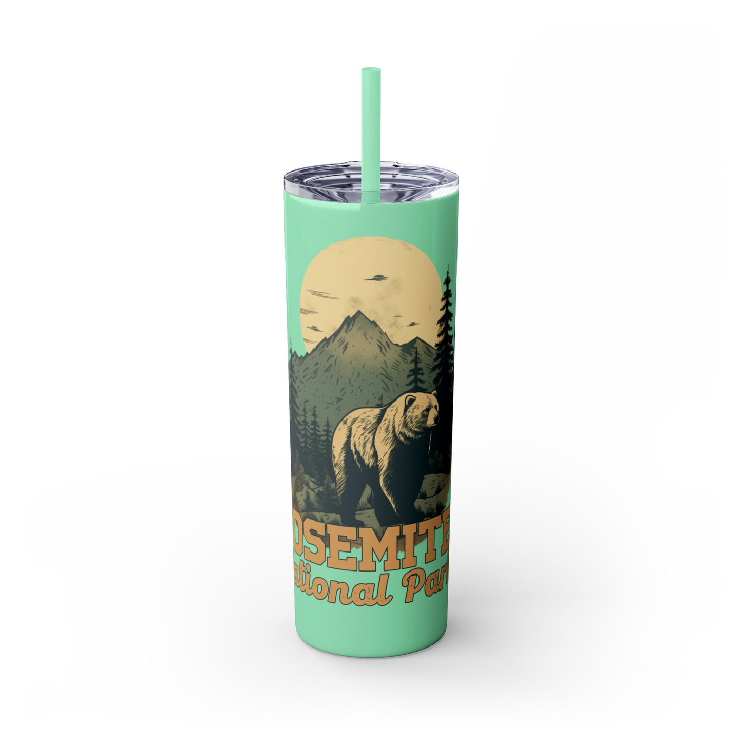 yosemite national park Tumbler with Straw, 20oz