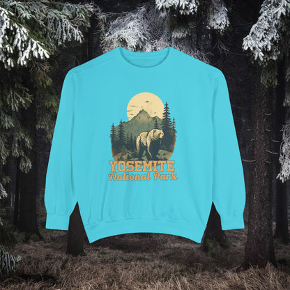 yosemite national park ,Unisex Garment-Dyed Sweatshirt