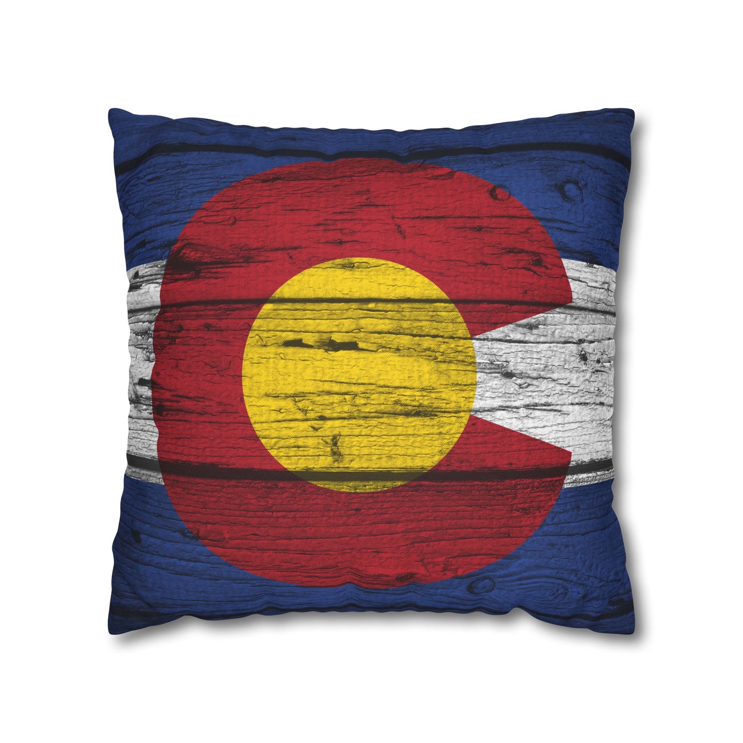 Colorado Polyester Square Pillowcase