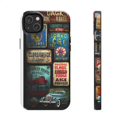 Retro car Tough Phone Cases