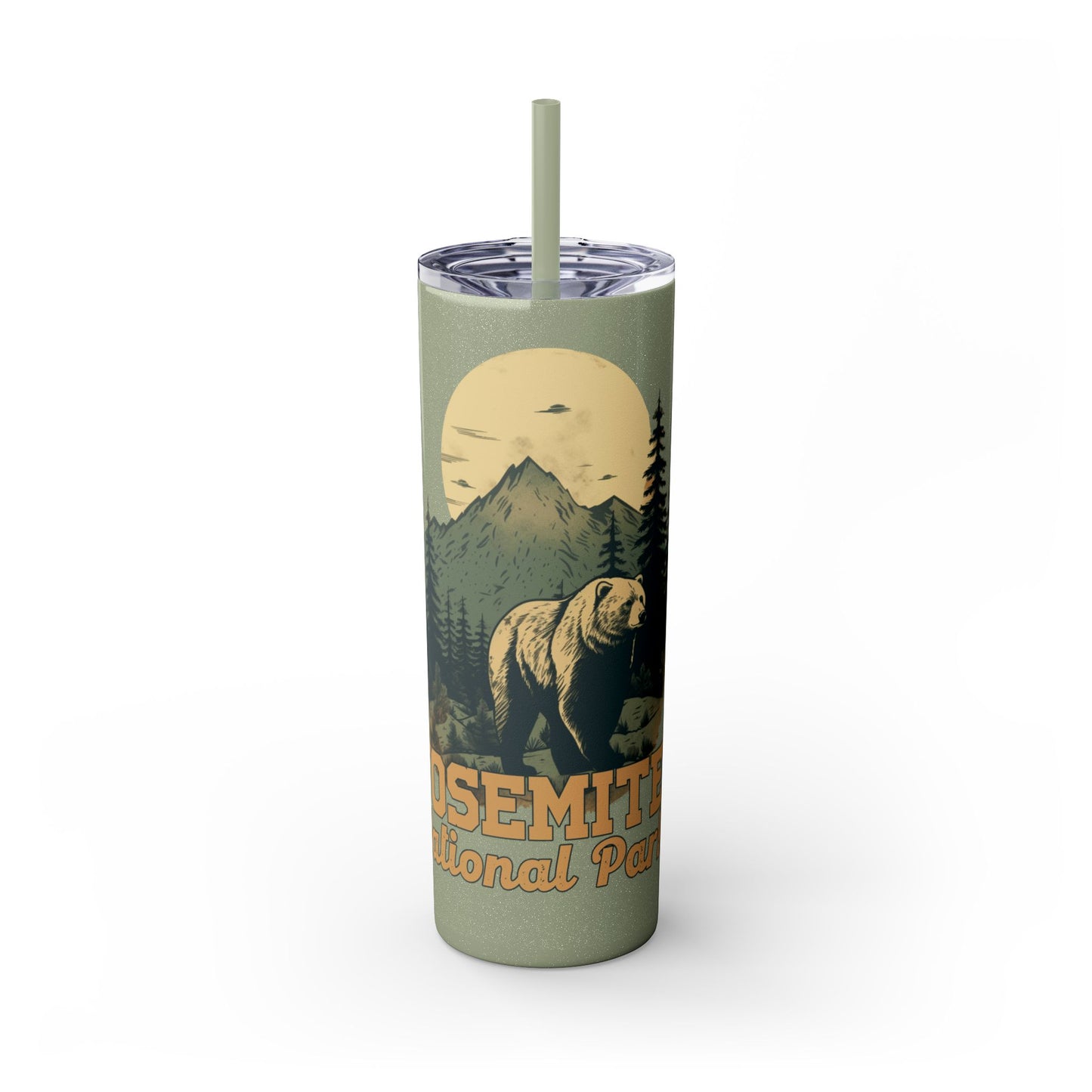 yosemite national park Tumbler with Straw, 20oz