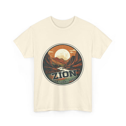 zion national park  Unisex Heavy Cotton Tee