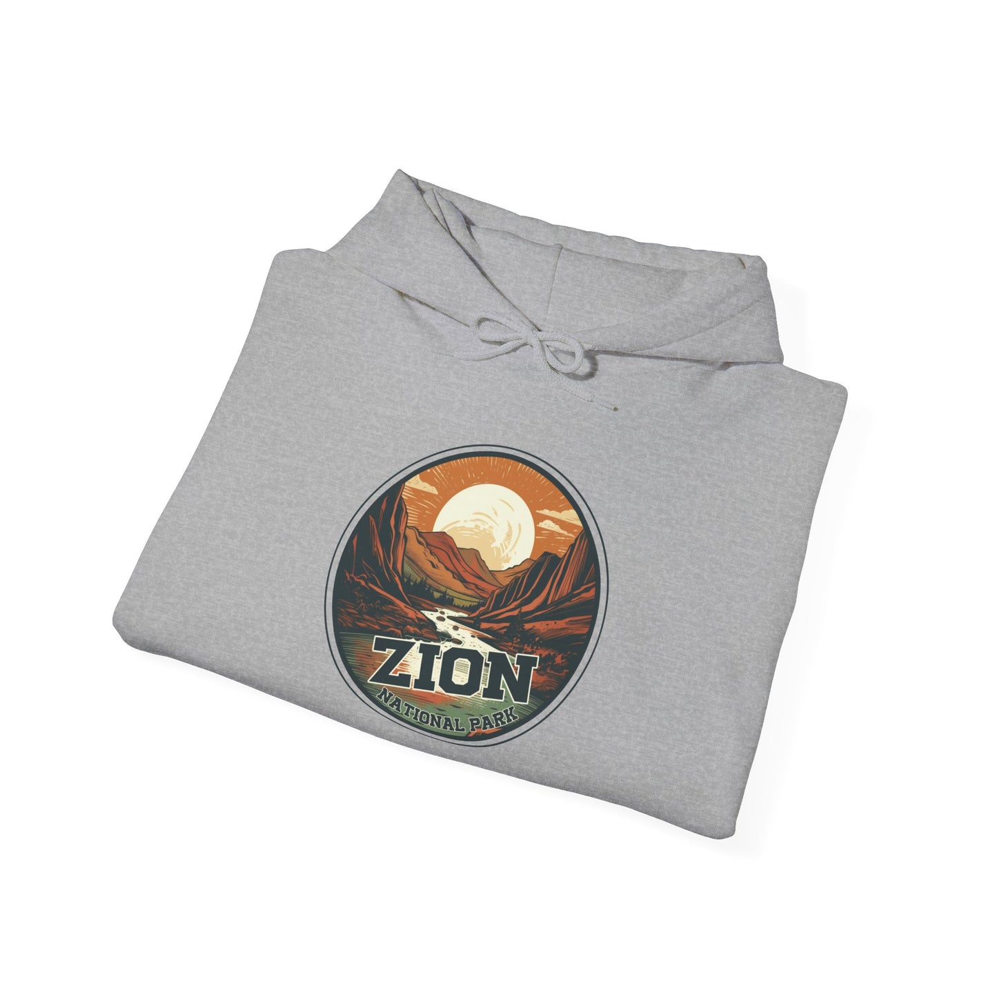 zion national park  ,Unisex Heavy Blend™ Hooded Sweatshirt