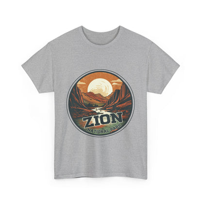 zion national park  Unisex Heavy Cotton Tee