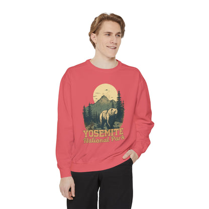 yosemite national park ,Unisex Garment-Dyed Sweatshirt