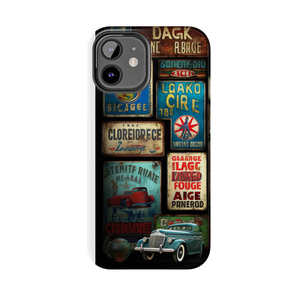 Retro car Tough Phone Cases