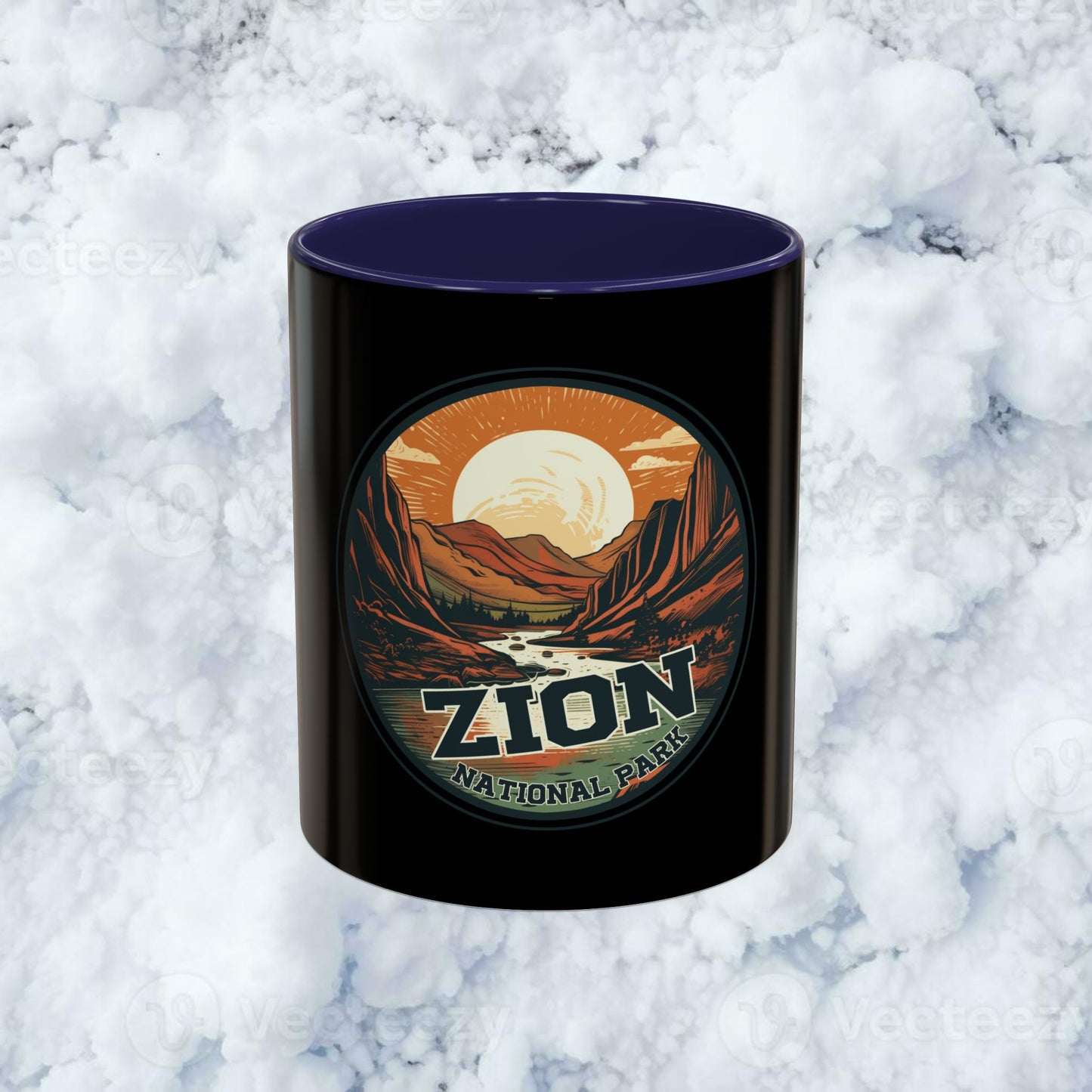 zion national Accent Coffee Mug (11, 15oz)