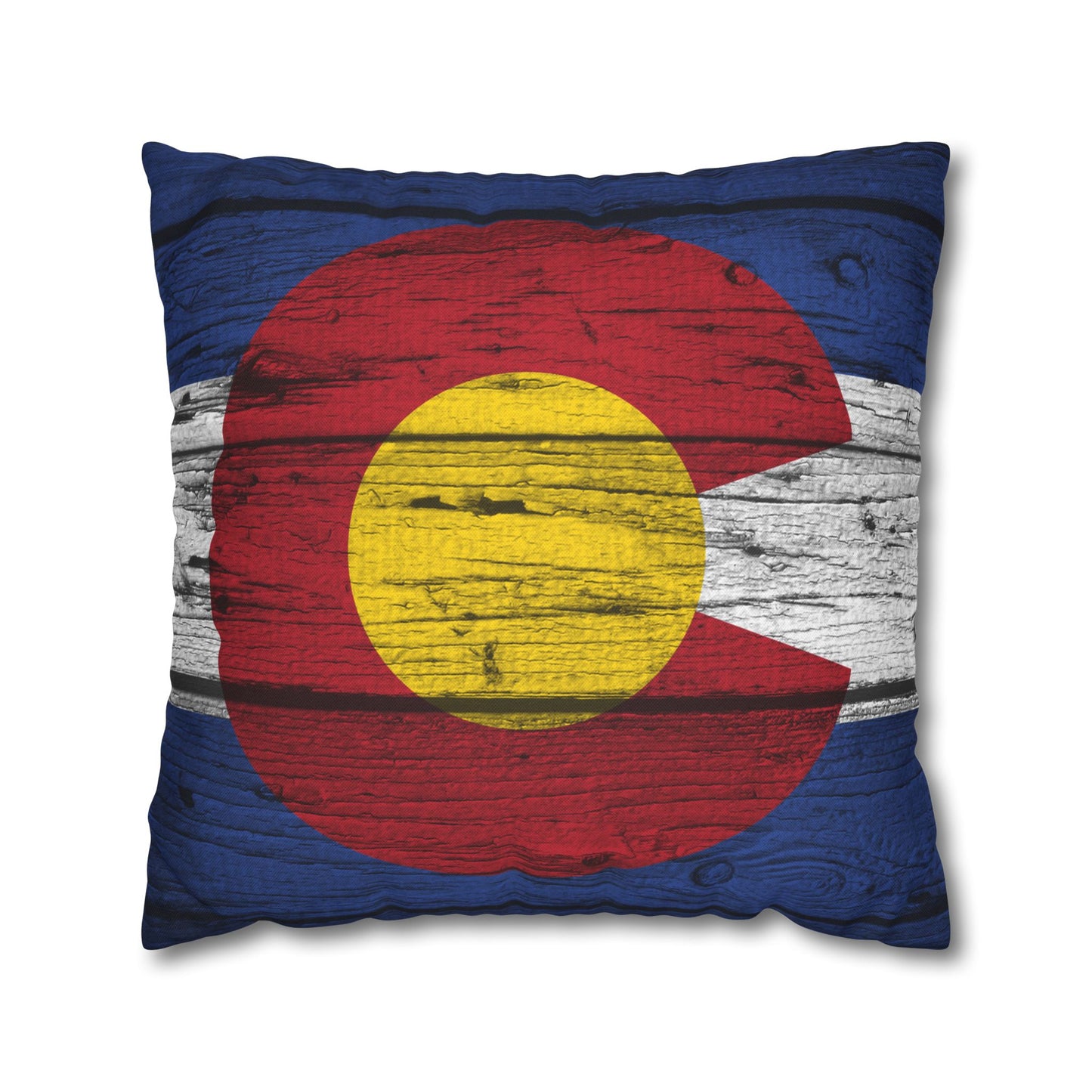 Colorado Polyester Square Pillowcase