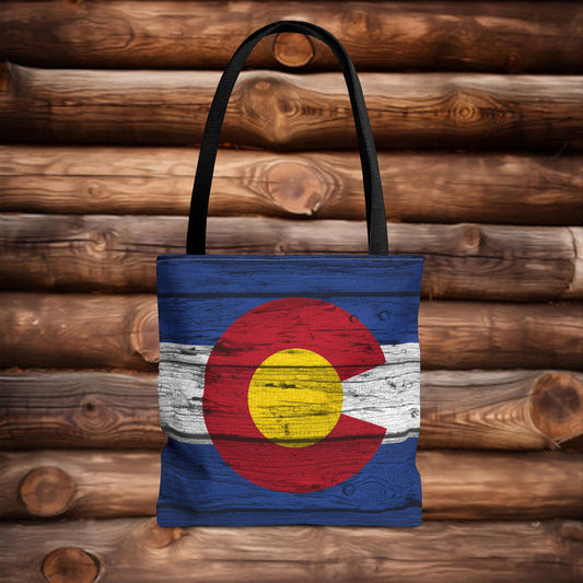 Colorado flag USA Tote Bag (AOP)