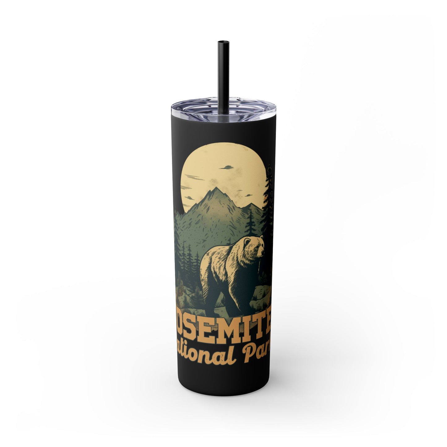 yosemite national park Tumbler with Straw, 20oz