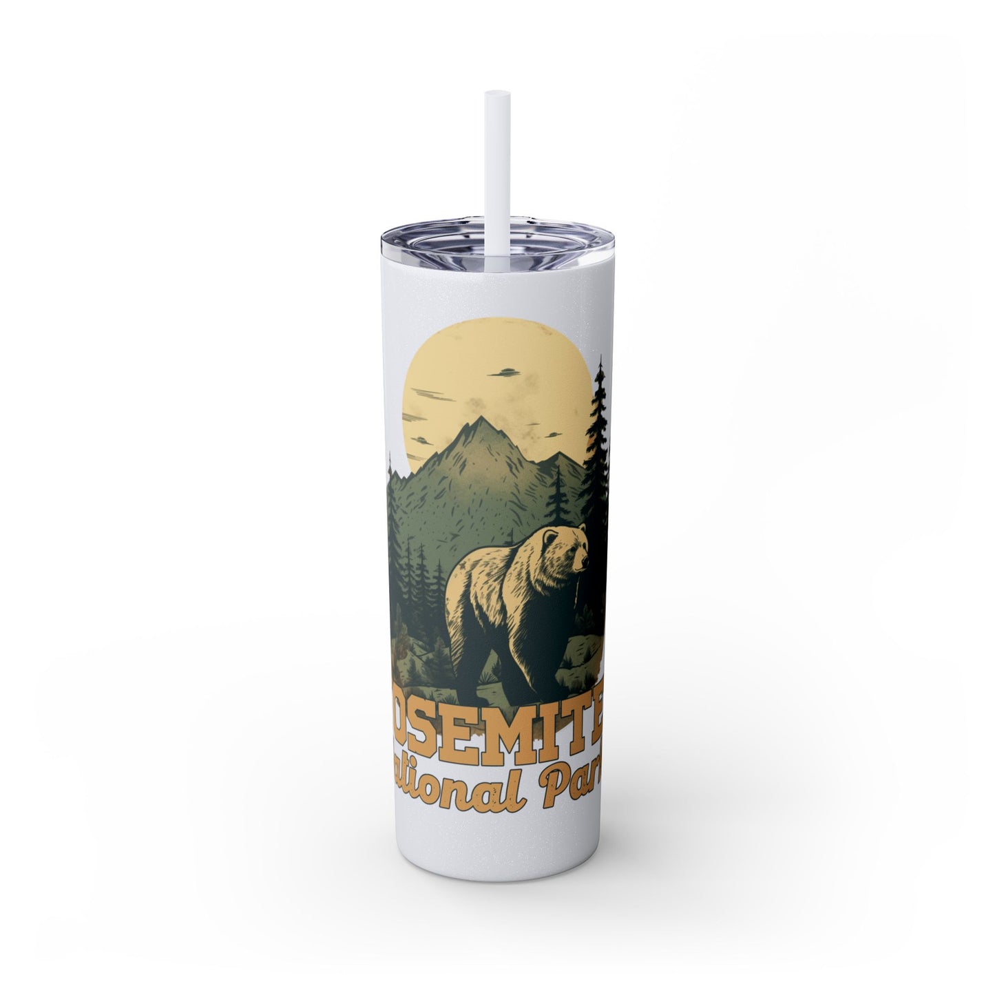 yosemite national park Tumbler with Straw, 20oz