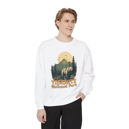 yosemite national park ,Unisex Garment-Dyed Sweatshirt