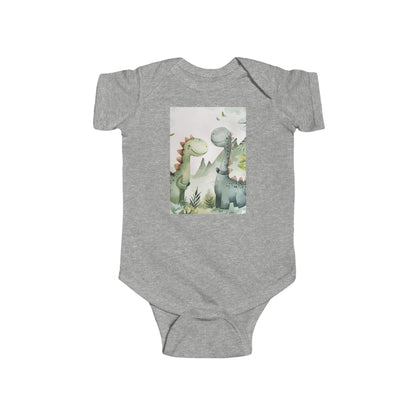 dino friends Infant Fine Jersey Bodysuit