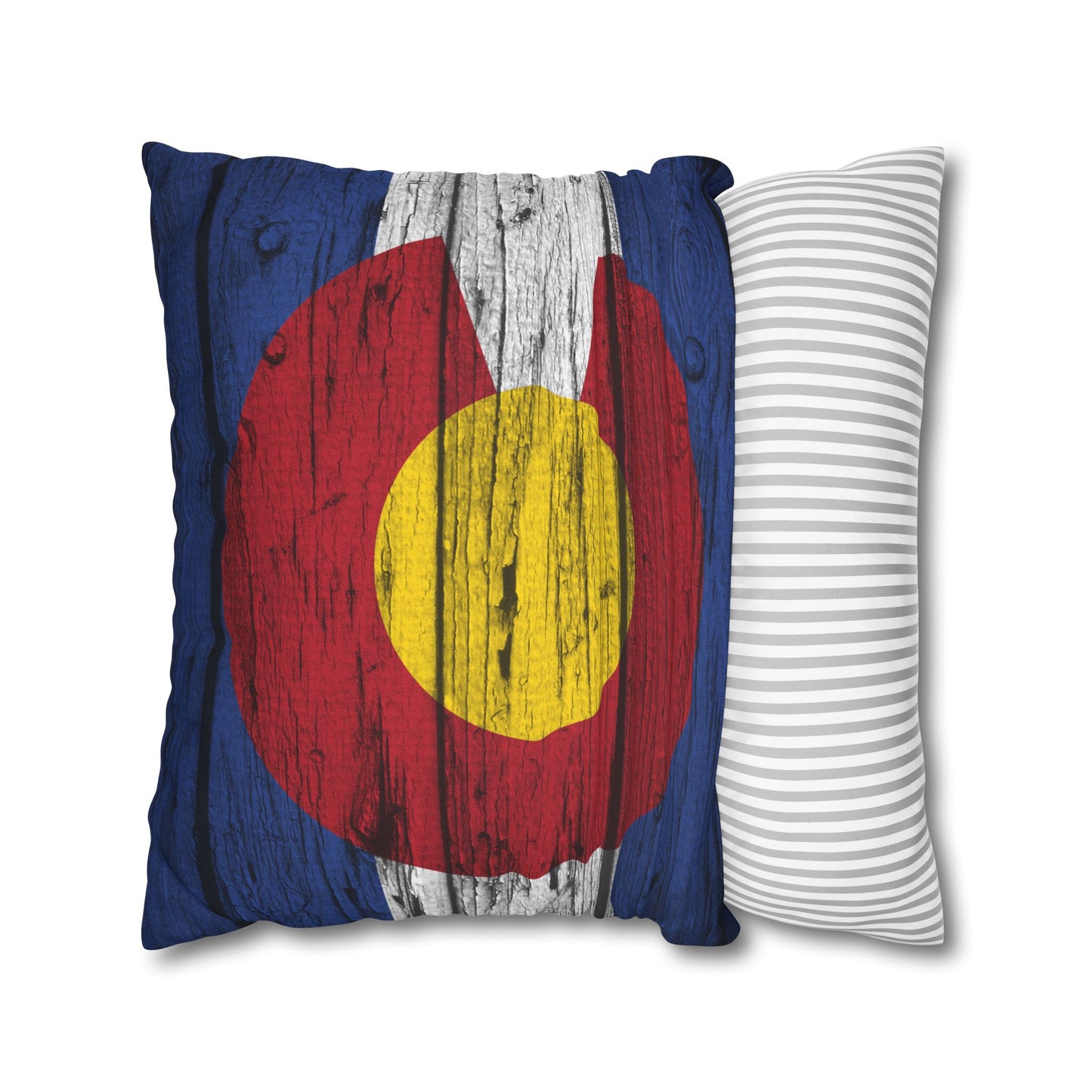 Colorado Polyester Square Pillowcase