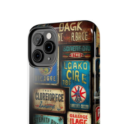 Retro car Tough Phone Cases