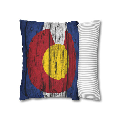 Colorado Polyester Square Pillowcase