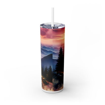 Sunset Tumbler with Straw, 20oz