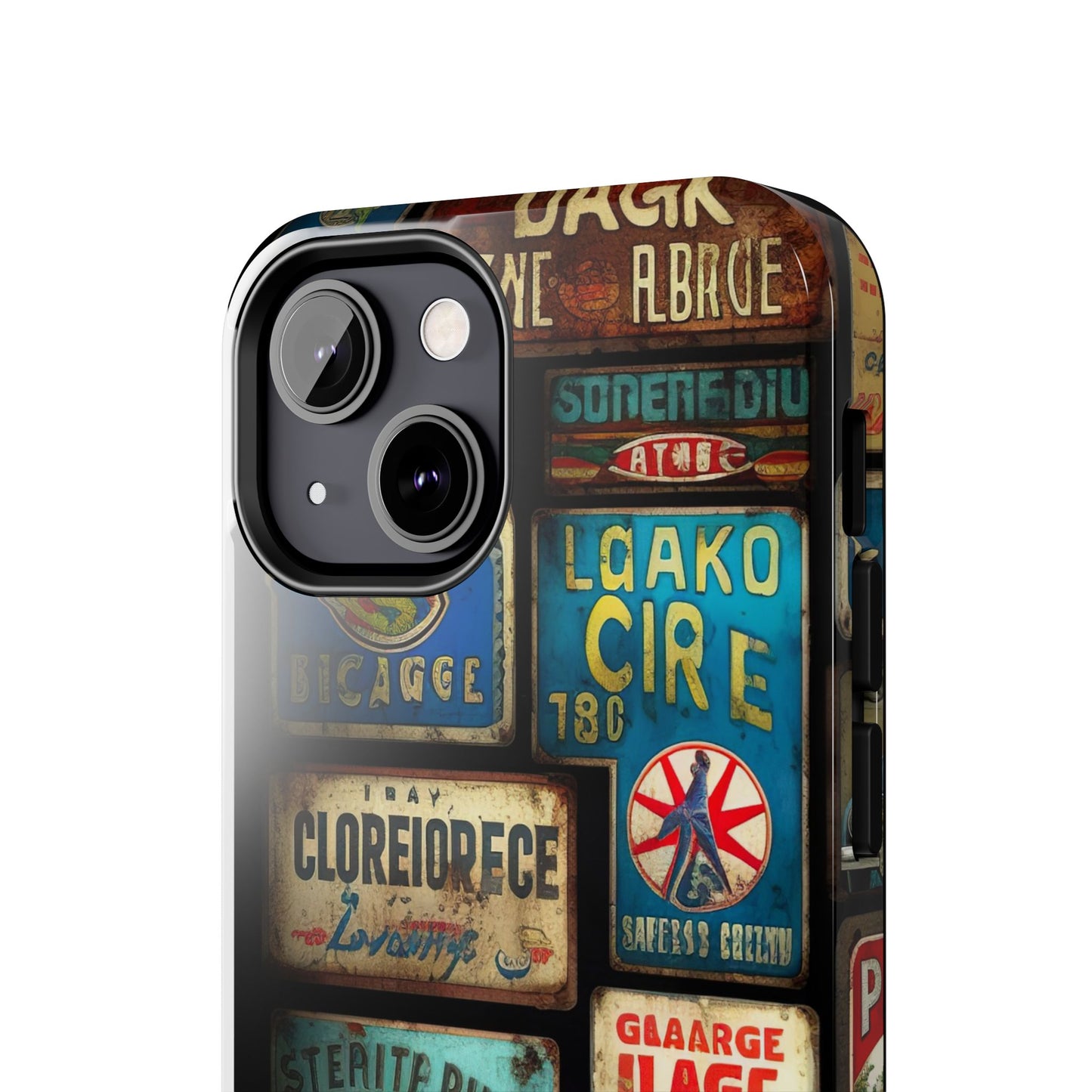 Retro car Tough Phone Cases