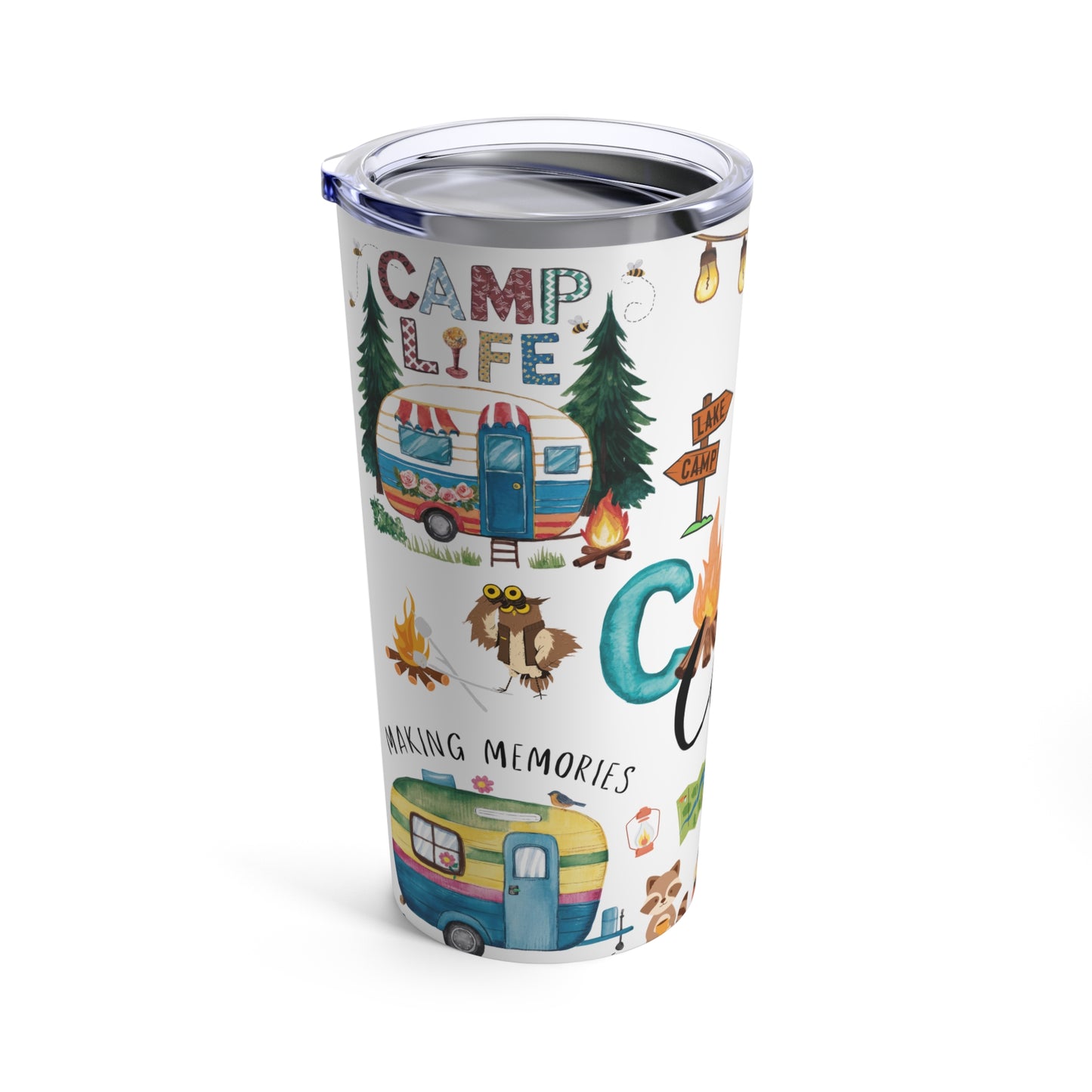 Camp life Tumbler 20oz