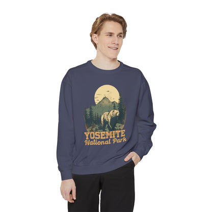 yosemite national park ,Unisex Garment-Dyed Sweatshirt