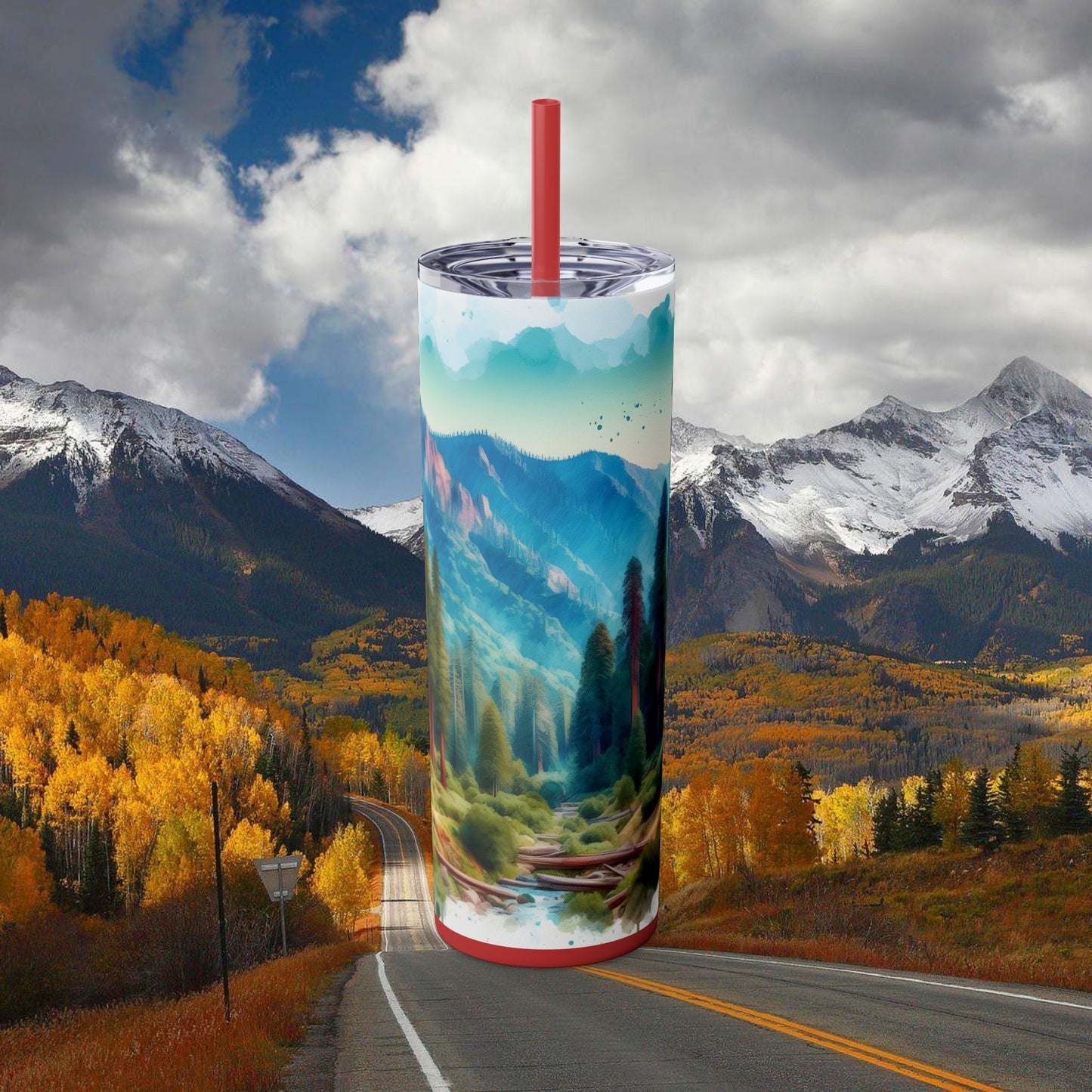 Nature Tumbler with Straw, 20oz