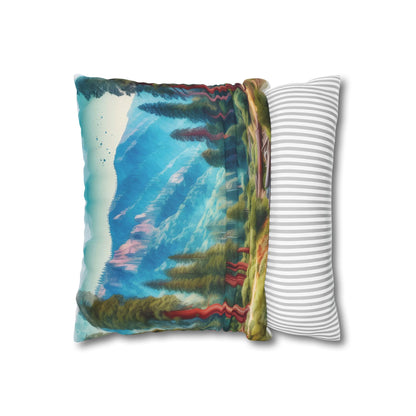 Redwood Polyester Square Pillowcase