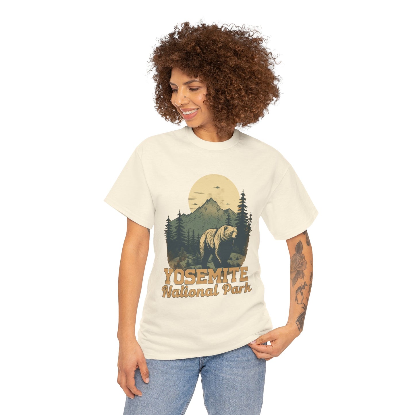 Copy of zion national park  Unisex Heavy Cotton Tee